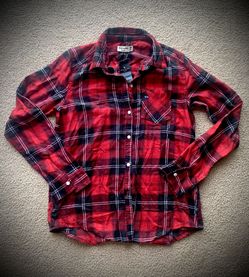 Abercrombie Kids Size 15/16 NWT Plaid Flannel