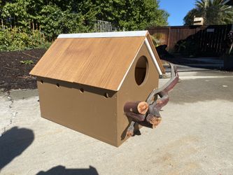 Hand Crafted Owl Box