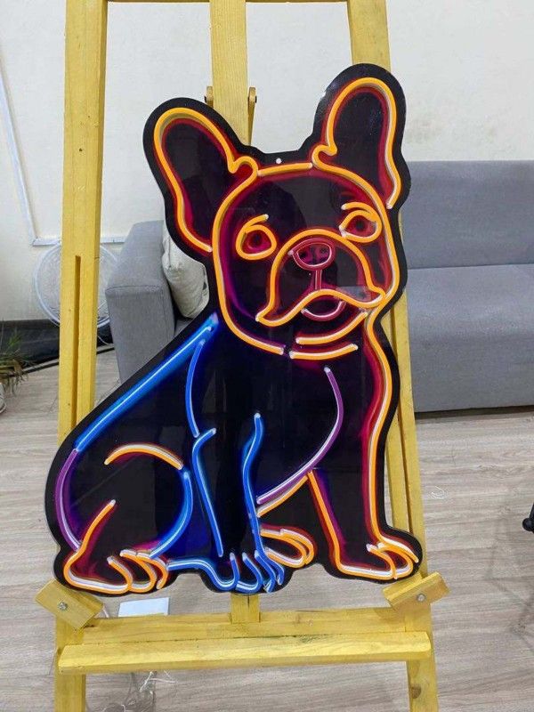 Neon Light LED French Bulldog