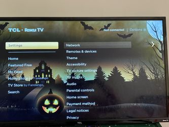 32” TCL Roku Tv