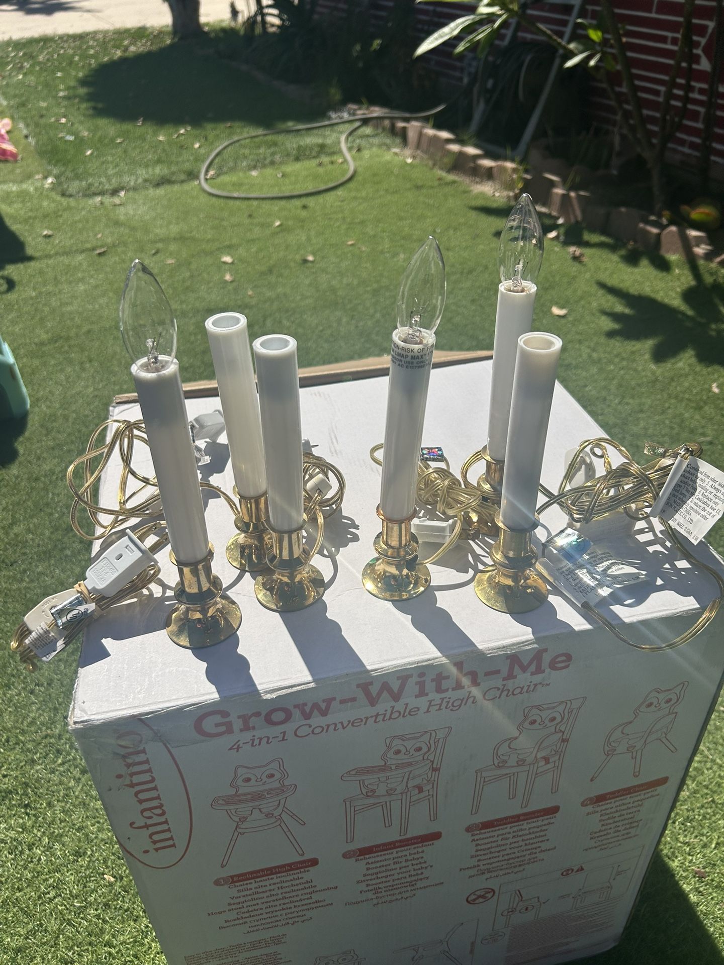 Set Of Christmas Candles