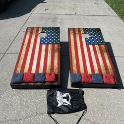 Victory Regulation Corn Hole Game With Bags