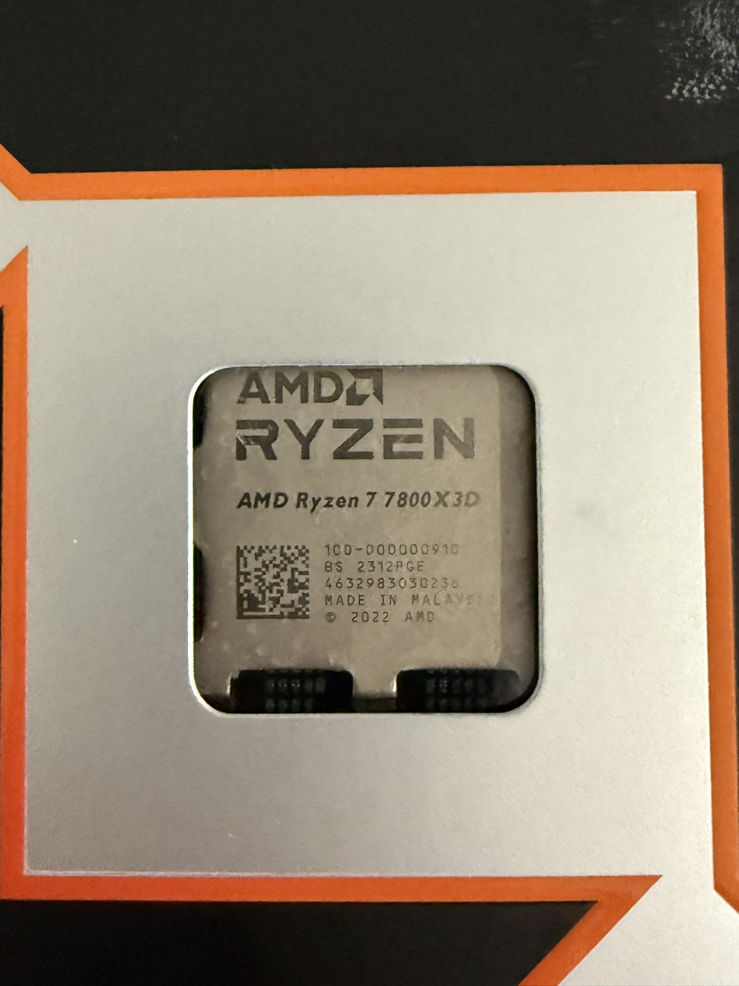 AMD Ryzen 7 7800x3d