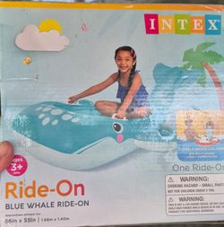 New pool float ride on
