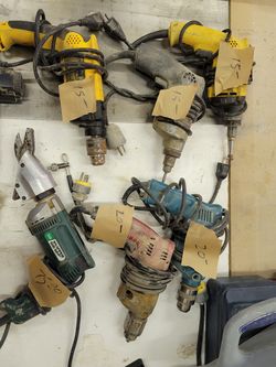 Misc screw guns and hardie board  cutter