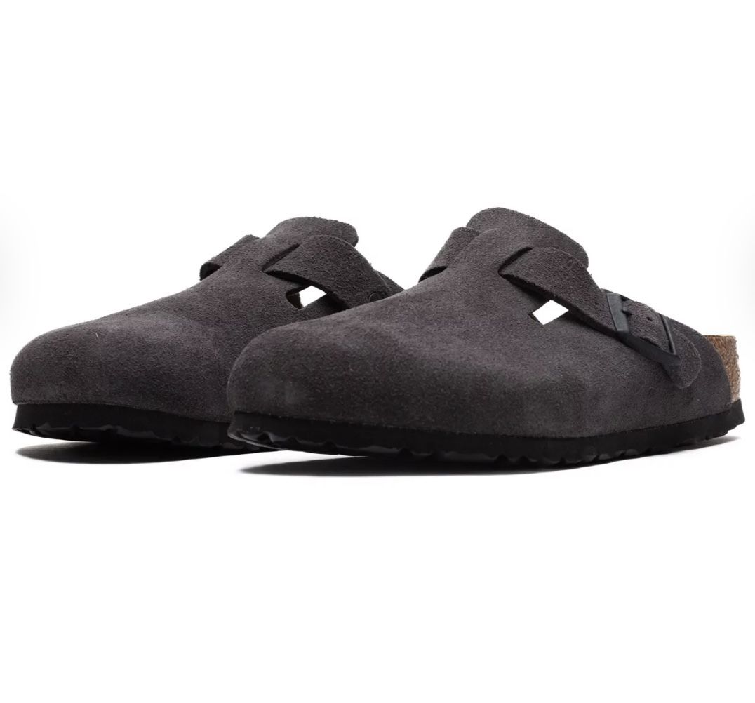 Birkenstock Velvet Gray (size 9 mens)