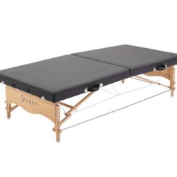 Sierra Comfort Low-Level Portable Massage Table, SC-1004 (Black) 