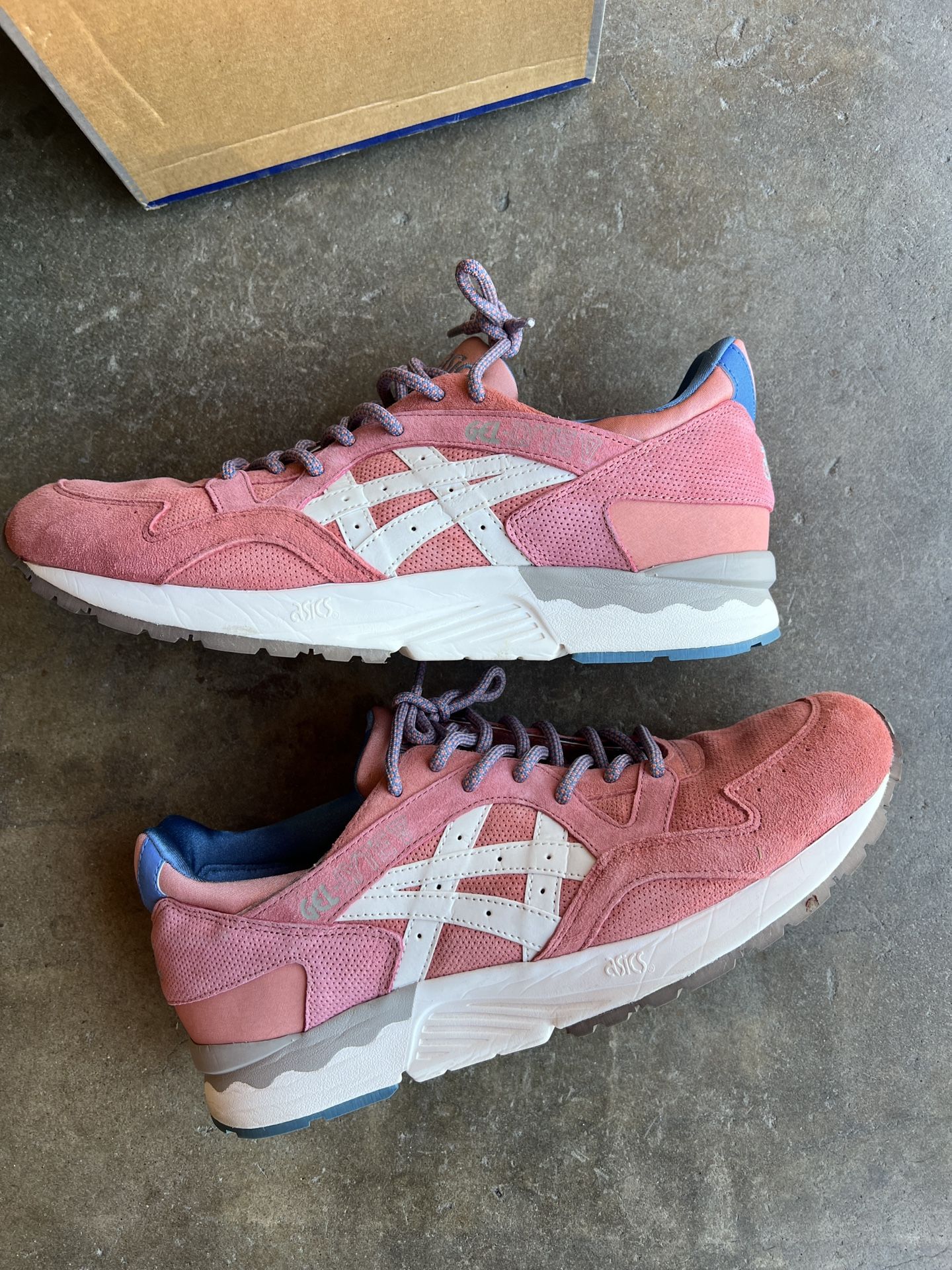 hot asics gel lyte v rose gold kith ronnie fieg h40hk 2020 size