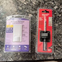 Motion sensor works with all bulbs Milwaukee shank ergo