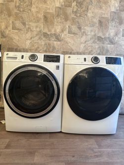 GE washer and dryer laundry