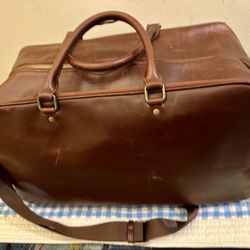 Bullstrap Leather Travel Bag