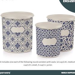 Tupperware Canisters 