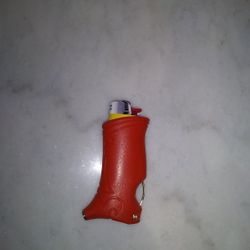 Red Toker Poker Lighter Sleeve