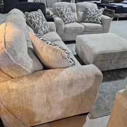 🍄 Lonoke Sofa And Loveseat Set | Sectional | Sofa | Loveseat | Couch | Sofa | Sleeper| Living Room Furniture| Garden Furniture | Patio Furniture