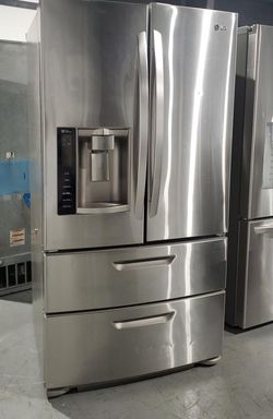 LG French Door Stainless Steel Refrigerator Fridge
