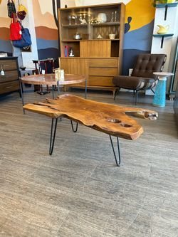 Live Edge Wood Coffee Table!