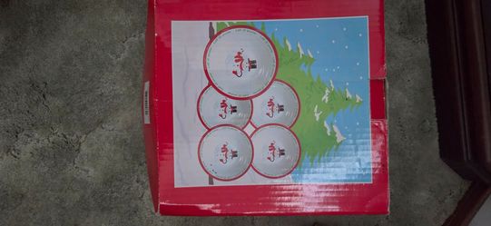 Christmas Snowman 5 bowl Set in Box
