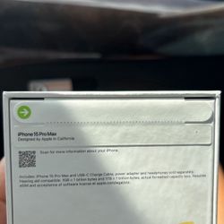 iPhone 15 Pro Max Blue Titanium 256gb 