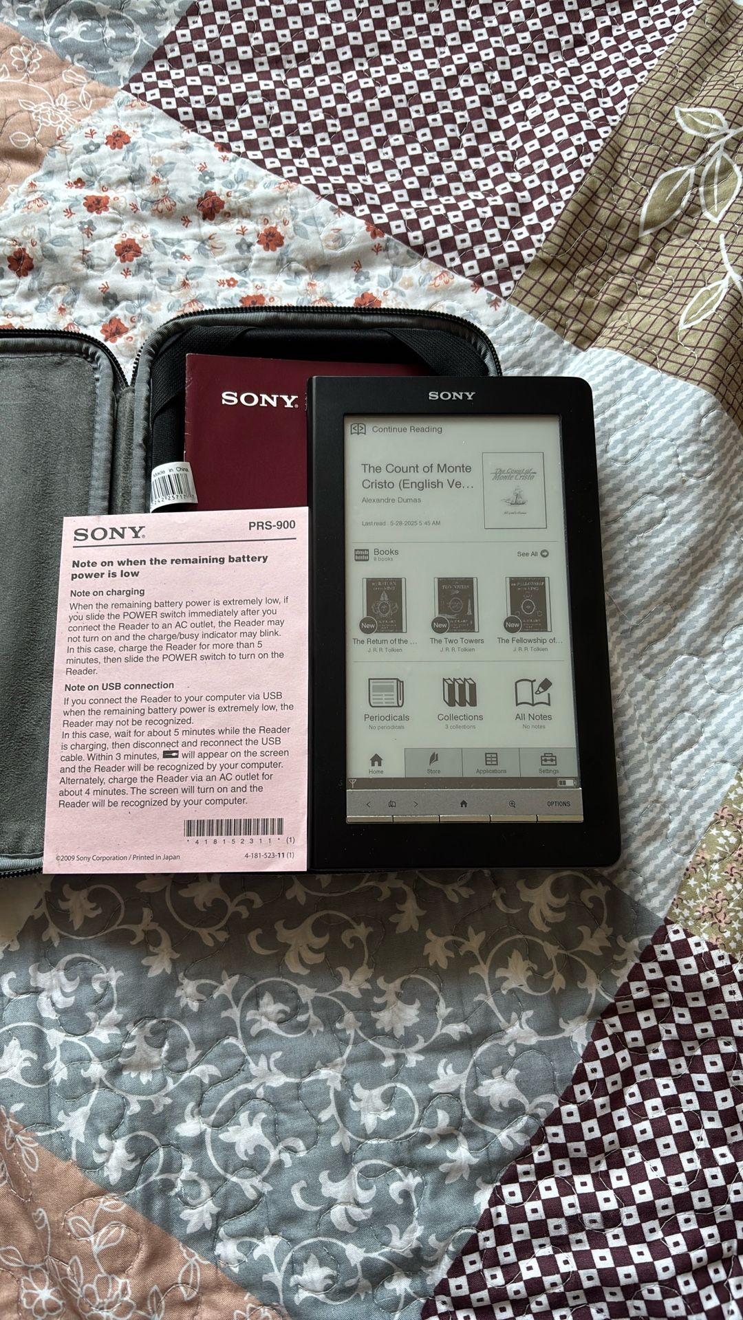 Sony PRS-900 EReader