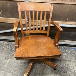 Johnson Chair Company Antique Bankers Chair