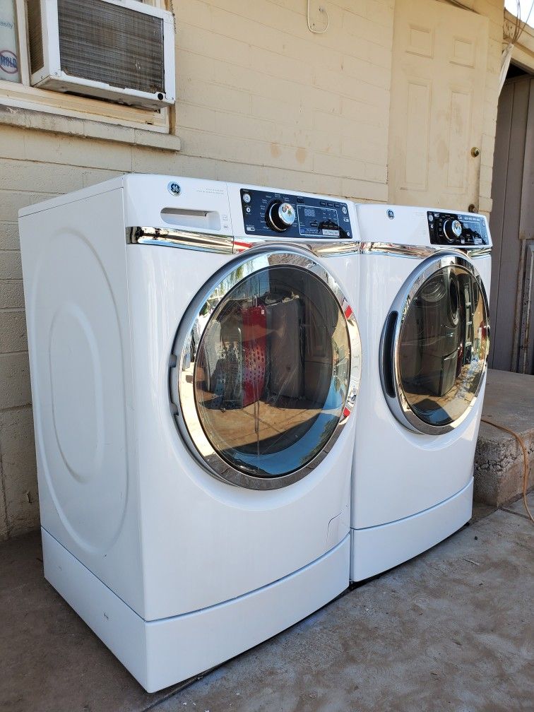 GE Front Loader Electric Washer And Dryer Home & Garden