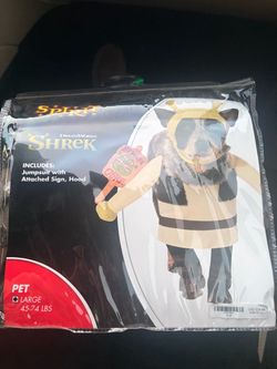 DreamWorks Shrek Pet Costume Large