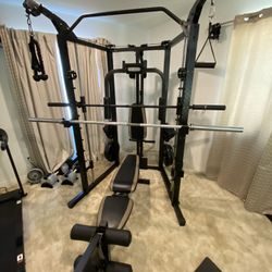 Mercy Smith Machine Home Gym Squat Rack