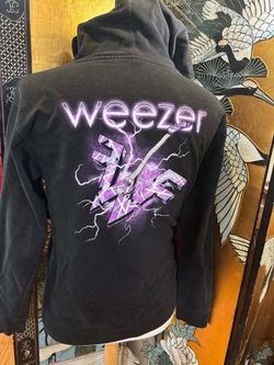 Weezer Summer Tour 2021 Zip-Up Hoodie - Size Medium