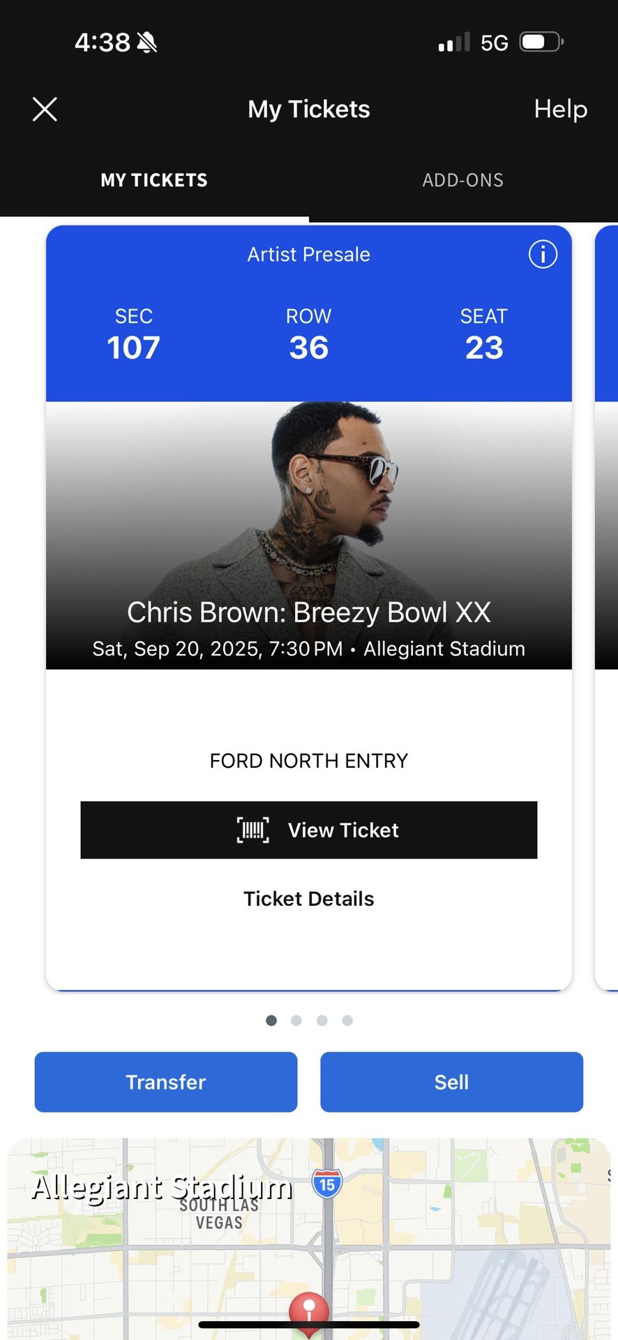 Chris Brown Las Vegas