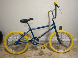 Dyno Nitro 20” BMX – Custom Blue & Yellow – Old School Vintage