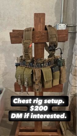 Chest rig set up