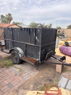 Single Axle Utility Trailer