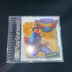 Sony PlayStation PS1 Rival Schools With Registration Card