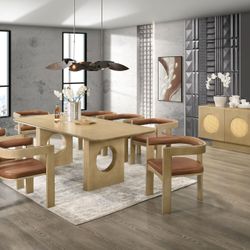 Modern High End Dining Table Set With Chairs ( Please Ask For Prices)