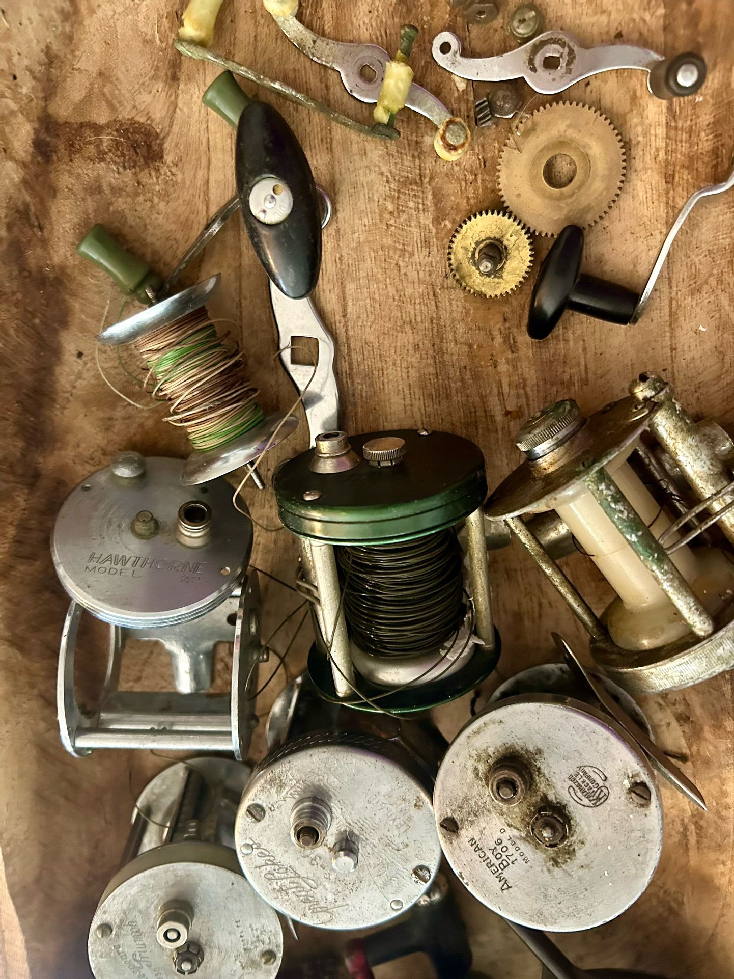 Lot Of 10plus Fishing Reel And Use For Parts