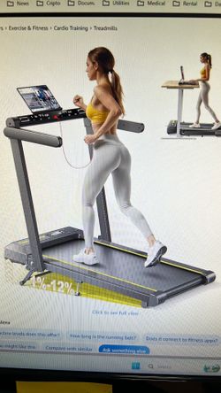 Toputure TP5 walking pad treadmill