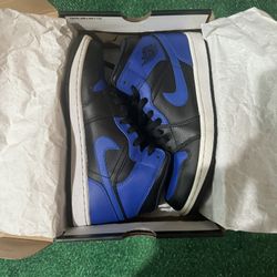 Air Jordan 1 Mid Hyper Royal 8M / 9.5W