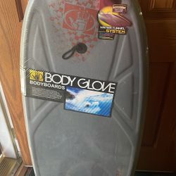 Brand New Body Glove Body Board With Leash Still In Plastic Wrap 