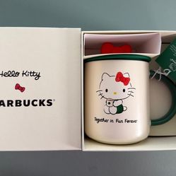 Starbucks Hello Kitty Ceramic Mug