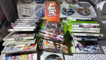 Large Lot of Mixed Video Games.58 games