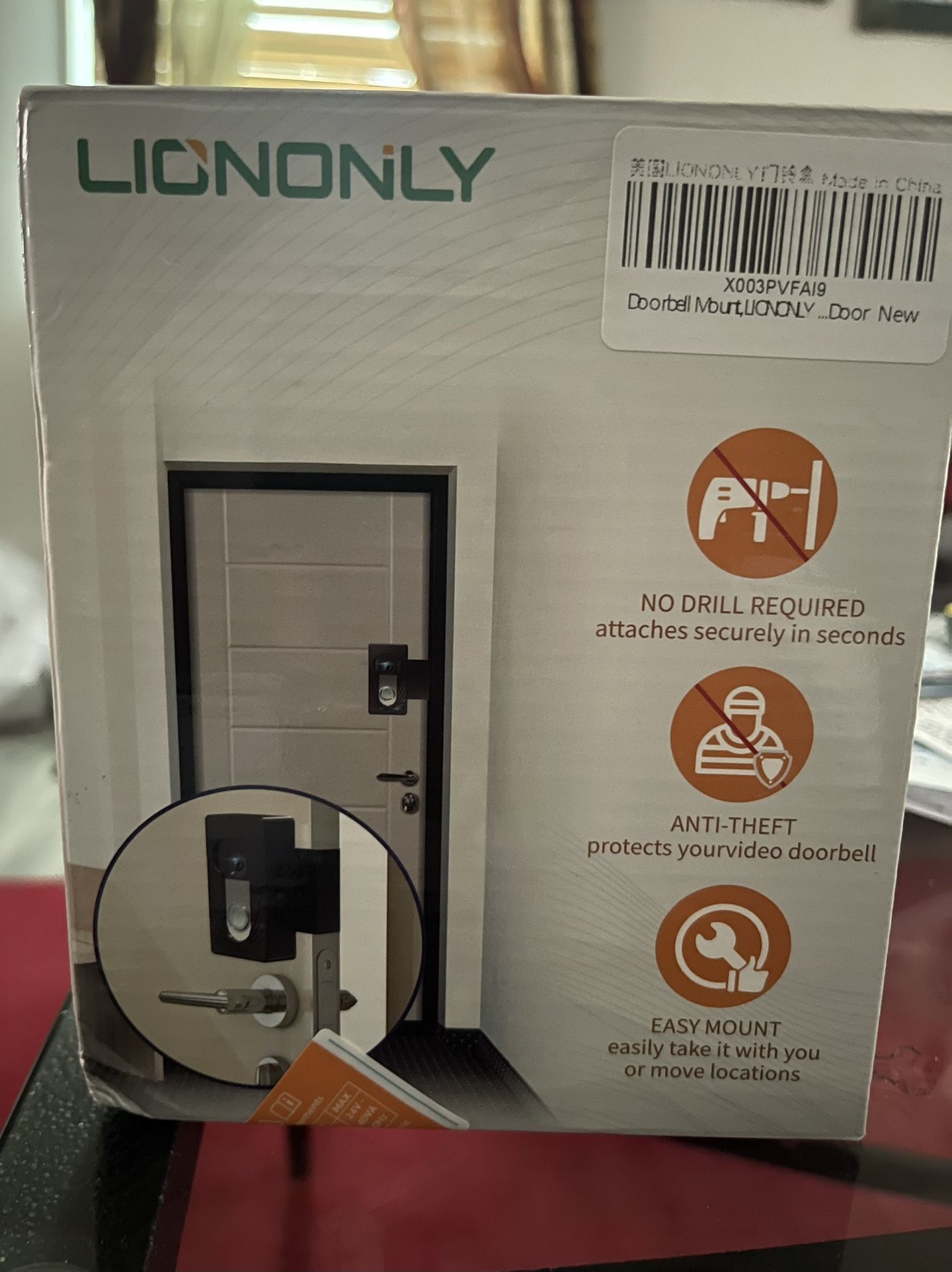 BRAND NEW RING DOORBELL CAMERA DOOR MOUNT