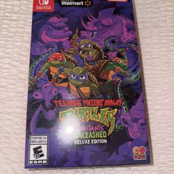 TMNT: Mutants Unleashed Deluxe Edition Steelbook Nintendo Switch NEW SEALED