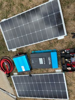 Renogy 200W Solar Setup + 100A MPPT + 2000W Pure Sine Inverter – $550 OBO
