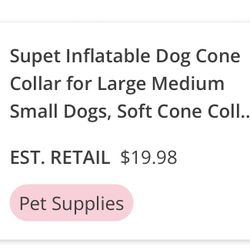 Dog Cone Pink