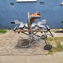 12" sliding miter saw w/stand