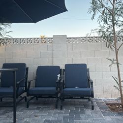 3 Rocking Chairs 