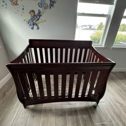 Convertible Bed And Changing Table