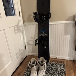Burton Snowboard and Boots