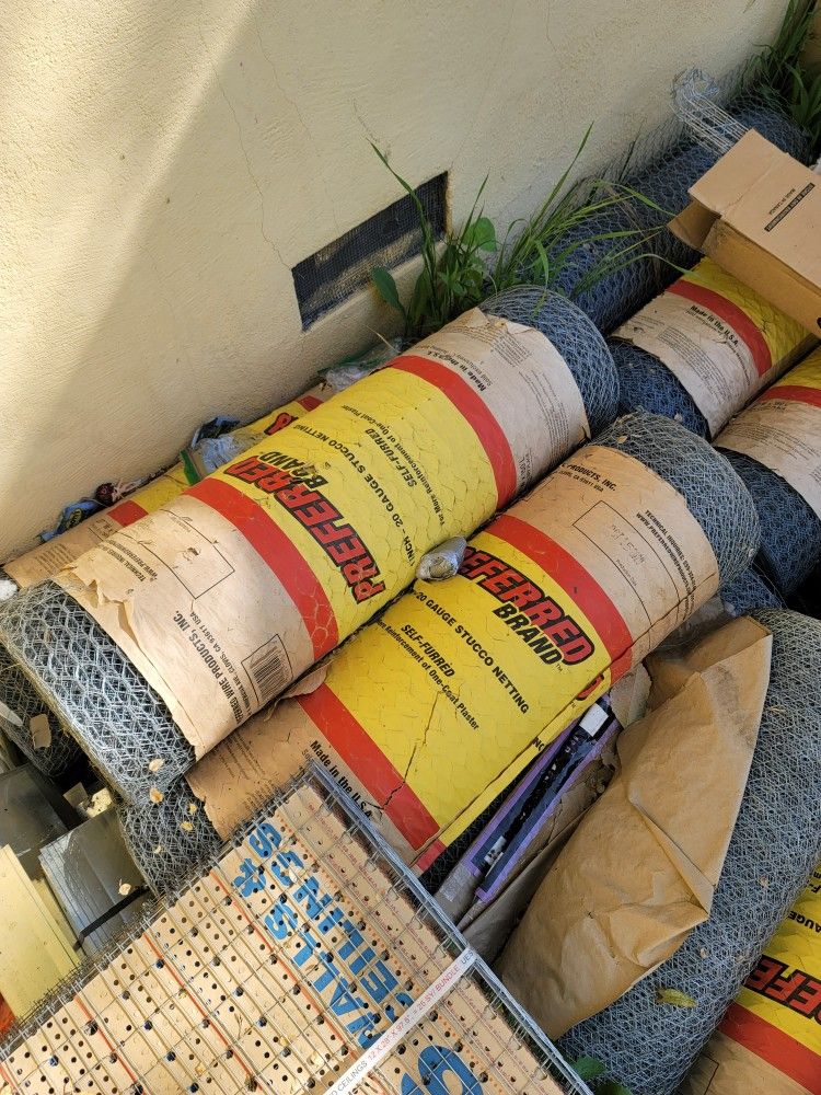 Stucco netting