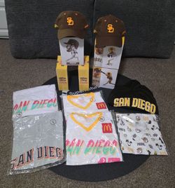 Padres Gear - Brand new Jersey's, Shirts, Bobbleheads, Hats